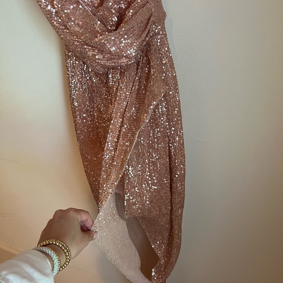 Kash Gown in Baby Pink - Picture 6 of 9